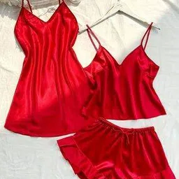 marquisa Women Top & Shorts Lounge Wear Set-picture-24