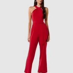 forever new Women Halter Neck Jumpsuit-picture-12