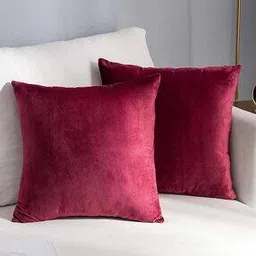 aazeem Set of 2 Square Cushion Covers with Zip Closure-picture-48