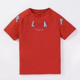 ed-a-mamma Boys Typographic Print Regular Fit Crew-Neck T-Shirt-picture-50