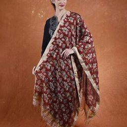 exotic india Women Khadi Cotton Dupatta-picture-41
