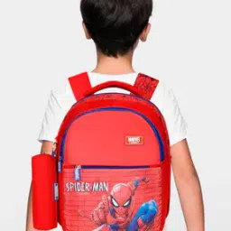 Boys Spider-Man Print School Bag-image-20