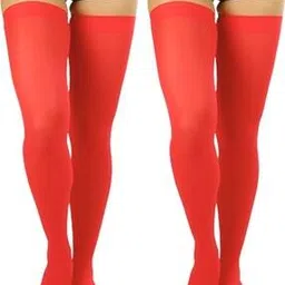 neska moda Pack of 2 Sheer-Through Knee-High Stockings-picture-14