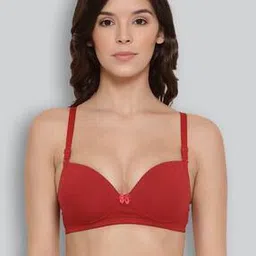 lyra Combed Cotton Seamless Wrinkle-Free Cups Bra with Detachable Strap-picture-42