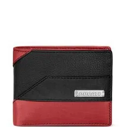 ducati Men Typographic Print Bi-Fold Wallet-picture-39