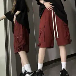 divawalk Women Cotton Cargo Shorts image 1