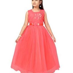 muhuratam Embroidered Fit & Flare Dress-picture-2