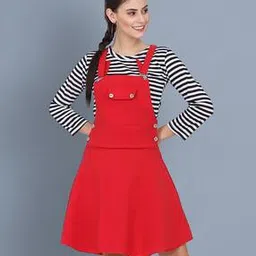 dimpy garments Woman Stripes Dungaree-picture-16