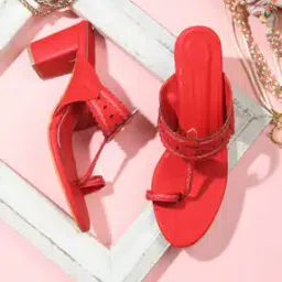 selfiee Women Heeled Sandals with Synthetic upper-picture-48