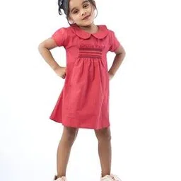 zach & kiki Girls A-Line Dress with Short Sleeves-picture-36