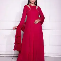 tanuka Women Embellished Gown Dress-picture-17