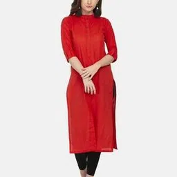 revangi Women Straight Cotton Kurta-picture-11