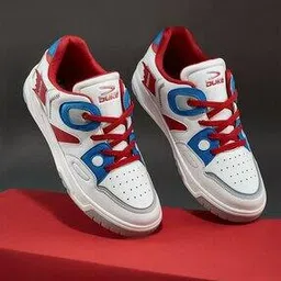 duke Men Dynamic Colourblocked Lace-Up Sneakers-picture-10