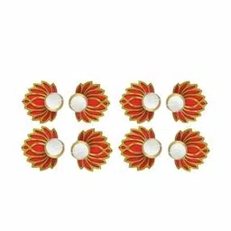v fashion jewellery Set of 8 Lotus Design Candle Holders-picture-47