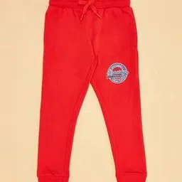 pantaloons junior Boys Typographic Print Mid-Rise Cotton Joggers-picture-13