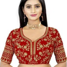 leela fashion women's clothing Front-Open Embroidered Blouse-picture-48