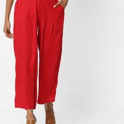 Mid-Rise Pleated Palazzos-picture-18