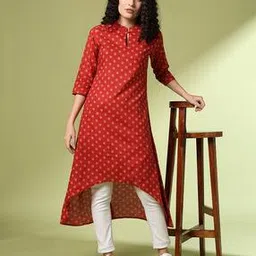 acai Women Floral Print A-Line Kurta-picture-51