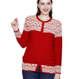 chatanya Women Floral Print Round-Neck Cardigan-picture-13