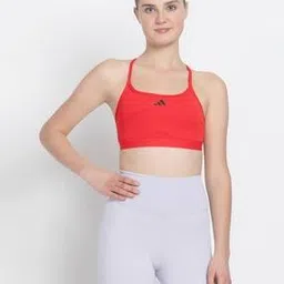 adidas Women Aerct Training Sports Bra with Logo Print-picture-10