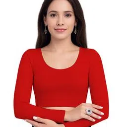 sohot Women Round-Neck Slip-On Blouse-picture-49