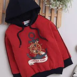 bumzee Boys Printed Regular Fit Hoodie-picture-14