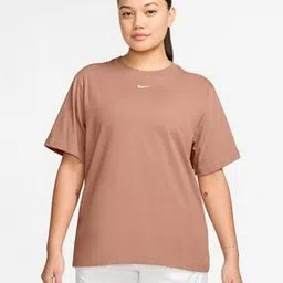 nike Women Regular Fit Cotton Crew-Neck T-Shirt-picture-50