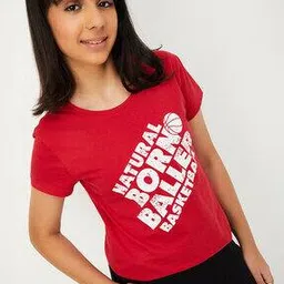 max Girls Printed T-Shirt-picture-29