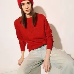only Women Embroidered Regular Fit Sweatshirt-picture-45