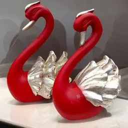 nayra handicrafts Set of 2 Decorative Ducks Showpiece-picture-50