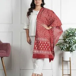 style shoes Women Cotton Printed Stoles-picture-37