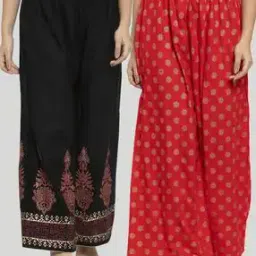 clora creation Pack of 3 Floral Palazzos-picture-17