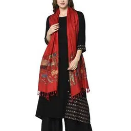 Viscose Graphic Stole-image-39