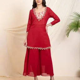 deebaco Women Georgette 3-Piece Sets-picture-21