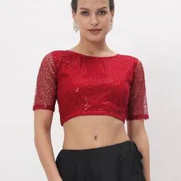 studiorasa Women Embellished Back Open Blouse-picture-47