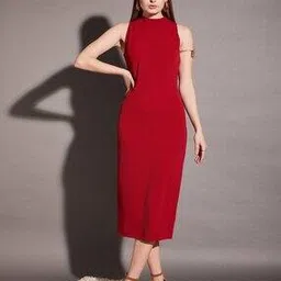 mabish by sonal jain Women High-Neck Bodycon Dress-picture-12