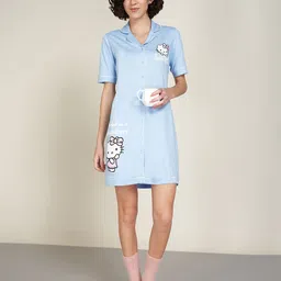 Dreamz by Pantaloons Printed Nightdress-picture-30