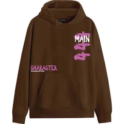 Main Character India Unisex Printed Hooded Sweatshirt image 5
