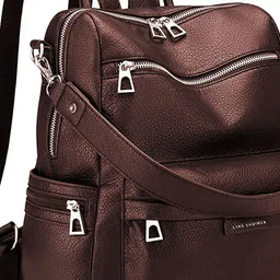 truearch Women Textured Ergonomic Backpack image 2