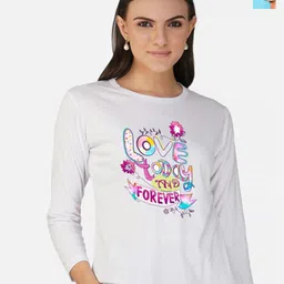 Metronaut Women 2 Printed Bio Finish Applique T-shirt-picture-35