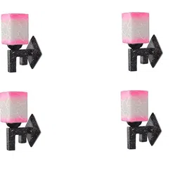 SOMIL Pink Glass Cylinder Printed Wall Lamps-picture-13