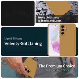 SPRIG Samsung Galaxy A55 5G Back Case Mobile Accessories image 2