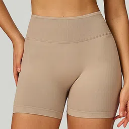 LULU & SKY Skinny Fit High-Rise fwd Shorts image 3