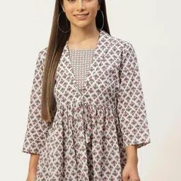 Rangun Floral Print Top-picture-21