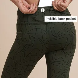 VITAWOLF Printed Dry Fit Ankle Length Gym Tight image 5