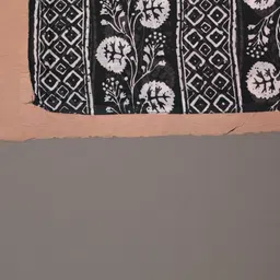 KALINI Floral Printed Thread Work Pure Cotton Kurta With Trousers & Dupatta image 2