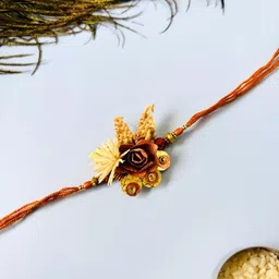 Sangria Unisex Green Wraparound Rakhi image 5