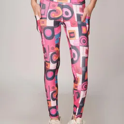 The Dance Bible Printed Soft High Waist Gym Tights-picture-46