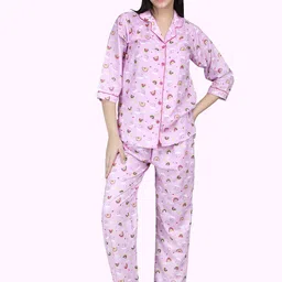 ALL ABOUT HER Women Printed Night suit-image-56