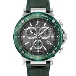 GC Men Dial & Leather Straps Analogue Watch Y81011G5MF-picture-10